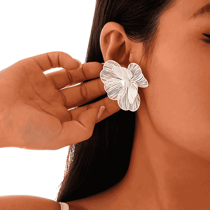 Blush Veil Earrings