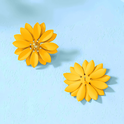 Dahlia Bloom Earrings