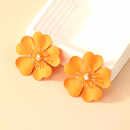 Crimson Ember Earrings