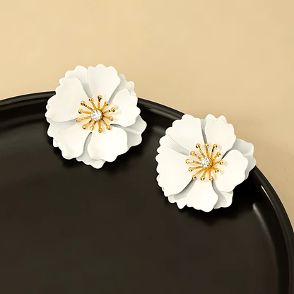 Honeydew Bloom Earrings
