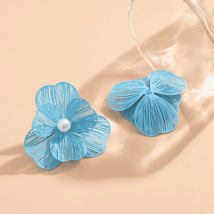 Blush Veil Earrings