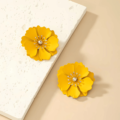 Honeydew Bloom Earrings