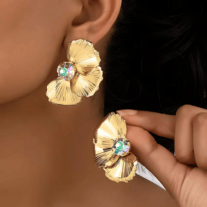 Golden Prism Earrings