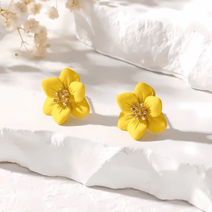 Sunshine Bloom Stud Earrings