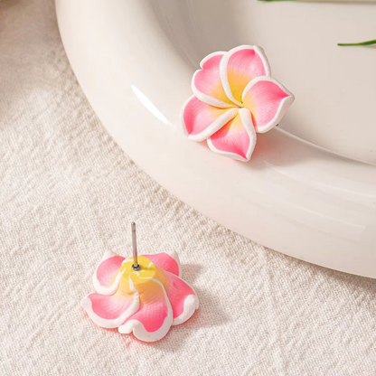 Tropical Dawn Stud Earrings (Hand Made)