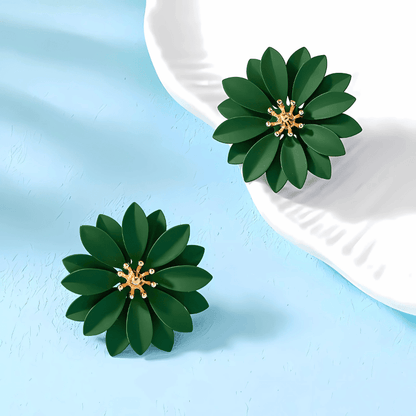 Dahlia Bloom Earrings