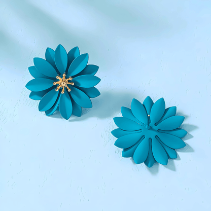 Dahlia Bloom Earrings