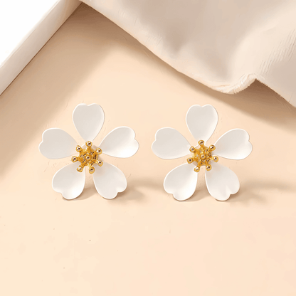 Lilac Glow Stud Earrings