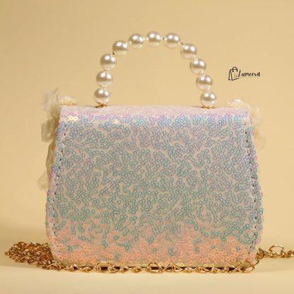Champagne Lace Mini Bag