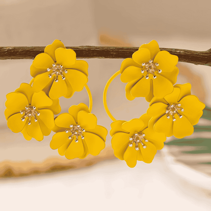 Sunlit Vine Earrings