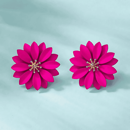 Dahlia Bloom Earrings