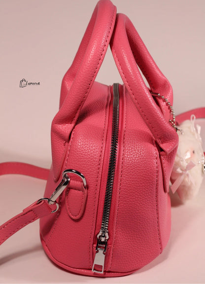 Rosette Charm Hand Bag