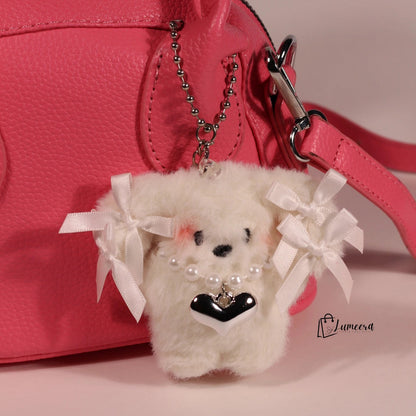 Rosette Charm Hand Bag
