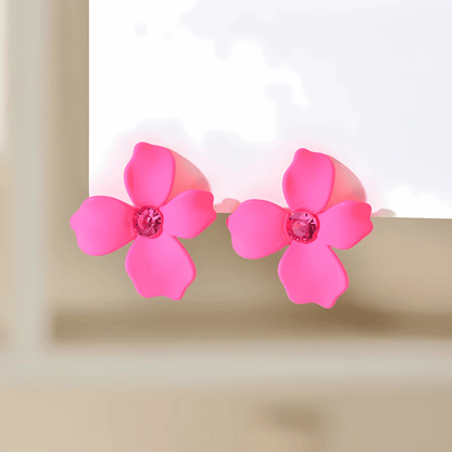 Electric Bloom Earrings